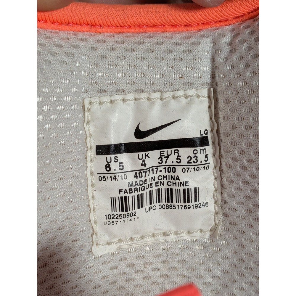 Nike Zoom BAXA Snowboard Boots Womens 6.5 White Coral Blue 407717-100 - Picture 13 of 15